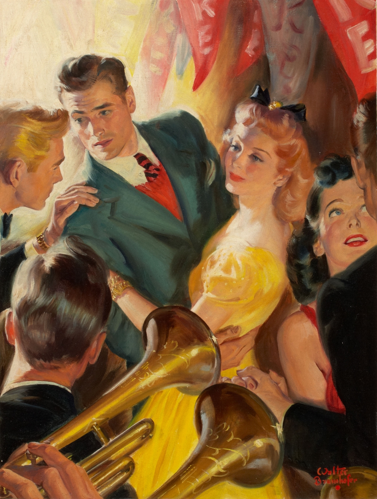 Debutane, Western Style by Walter Martin Baumhofer, 1950